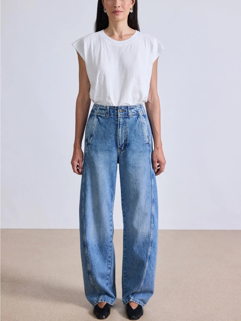 Apiece Apart Meridian Jean in Austin Wash (Petite)